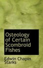 Osteology of Certain Scombroid Fishes