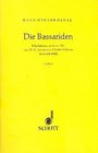 Das Bassariden Musikdrama in einem Akt