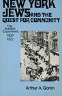 New York Jews and the Quest for Community