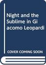Night and the sublime in Giacomo Leopardi