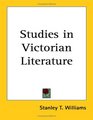 Studies in Victorian Literature