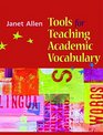 Tools for Teaching Academic Vocabulary