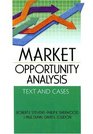 Market Opportunity Analysis Text And Cases
