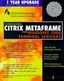 Configuring Citrix Metaframe for Windows 2000 Terminal Services