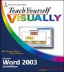 Teach Yourself VISUALLY Microsoft Word 2003