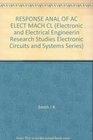 Response Analysis of AC Electrical Machines Computer Models and Simulation