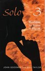Solo 3 Monologues for Drama and English