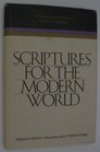 Scriptures for the Modern World (Religious Studies Monographs, No 11)