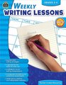 Weekly Writing Lessons Grades 34