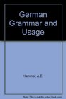 German Grammar and Usage