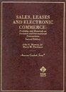 Sales Leases and Electronic Commerce Problems and Materials on National and International Transactions