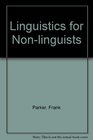 Linguistics for Nonlinguists