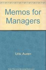 Memos for Managers
