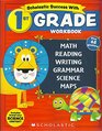 NEW 2018 Edition Scholastic  1st Grade Workbook with Motivational Stickers
