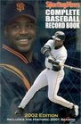 Complete Baseball Record Book 2002 Edition