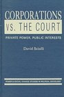 Corporations vs The Court Private Power Public Interests