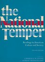 The National Temper Readings in American Culture and Society