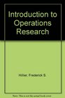Introduction to Operations Research and or Courseware/Bk  5 Disks