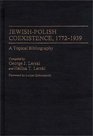 JewishPolish Coexistence 17721939 A Topical Bibliography