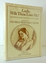 Lady Wilt Thou Love Me Eighteen Love Poems for Ellen Terry Attributed to George Bernard Shaw