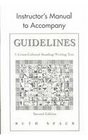 Guidelines A CrossCultural Reading/Writing Text