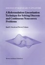 A ReformulationLinearization Technique for Solving Discrete and Continuous Nonconvex Problems