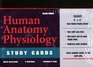 Human Anatomy  Physiology Study Cards