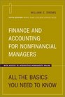 Finance And Accounting For Nonfinancial Managers All The Basics You Need to Know