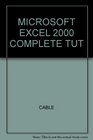 Activities Workbook for Microsoft Excel 2000 Complete Tutorial