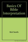 Basics of Bible interpretation