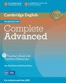 Complete Advanced Teacher's Book with Teacher's Resources CDROM