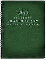 2015 Personal Prayer Diary and Daily Planner  Green  burgundy still available