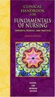 Clinical Handbook for Fundamentals of Nursing  Concepts Procedure and Practice