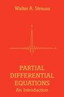 Partial Differential Equations  An Introduction