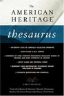 The American Heritage Thesaurus First Edition
