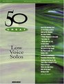 50 Great Low Voice Solos