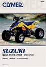 Clymer Suzuki Quad Racer Lt250r 19851992