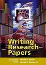 Writing Research Papers with MLA Guide 10th Edition