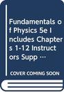 Fundamentals of Physics 5e Includes Chapters 112 Instructors Supp Preview Bk T/A