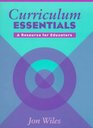 Curriculum Essentials A Resource for Educators
