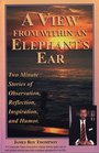 A View from within an Elephant's Ear  Two Minute Stories of