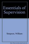 Essentials of Supervision