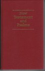 KJV Giant Print New Testament and Psalms Burgundy imitation leather hardback NTP480