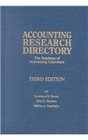 Accounting Research Directory The Database of Accounting Literature