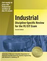 Industrial DisciplineSpecific Review for the FE/EIT Exam