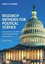 Research Methods for Political Science Quantitative Qualitative and Mixed Method Approaches