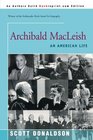 Archibald MacLeish An American Life