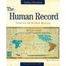 The Human Record Sources of Global History