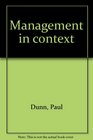 Management in context
