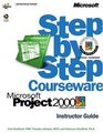 Microsoft  Project 2000 Step by Step Courseware Trainer Pack